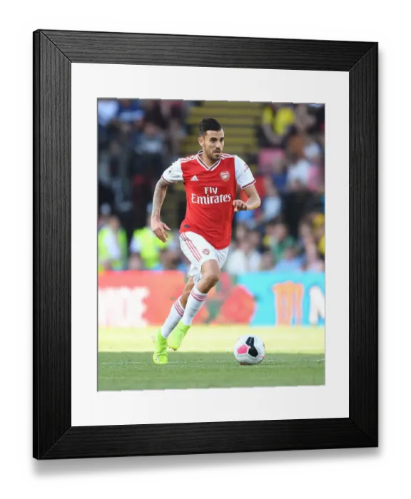 Framed Print : Dani Ceballos in Action: Arsenal vs. Watford, Premier League 2019-20 Framed Print : Dani Ceballos in Action: Arsenal vs. Watford, Premier League 2019-20