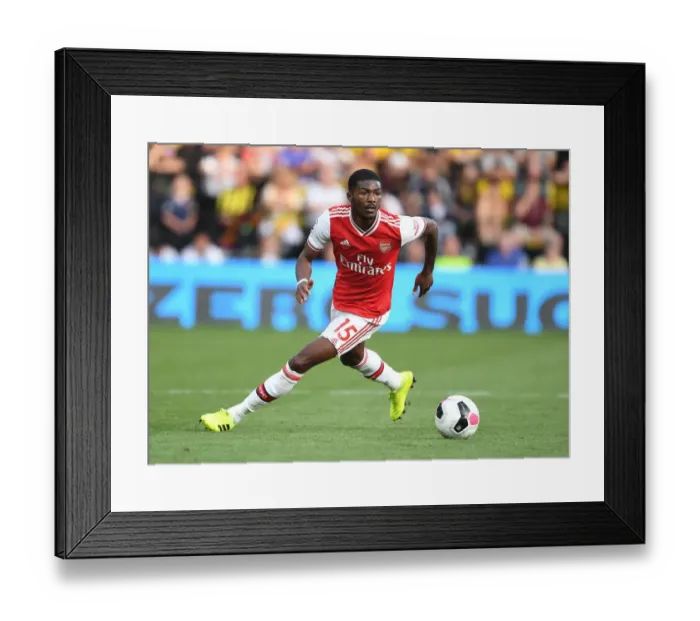 Framed Print : Watford vs Arsenal: Ainsley Maitland-Niles in Action - Premier League 2019-20 Framed Print : Watford vs Arsenal: Ainsley Maitland-Niles in Action - Premier League 2019-20