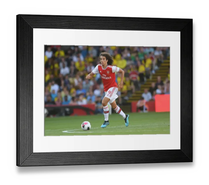 Framed Print : Guendouzi Shines: Arsenal's Dominant Midfield Display vs. Watford, Premier League 2019-20 Framed Print : Guendouzi Shines: Arsenal's Dominant Midfield Display vs. Watford, Premier League 2019-20