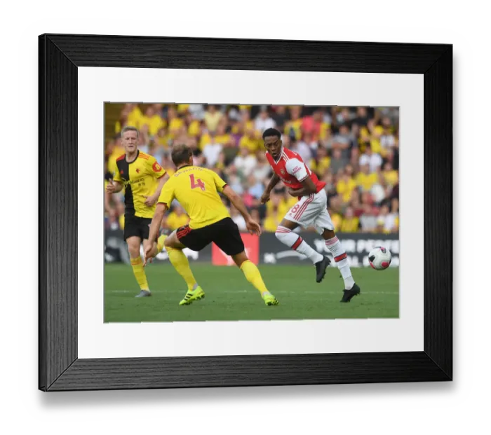 Framed Print : Clash of the Titans: Joe Willock vs Craig Dawson - Premier League Battle at Vicarage Road Framed Print : Clash of the Titans: Joe Willock vs Craig Dawson - Premier League Battle at Vicarage Road