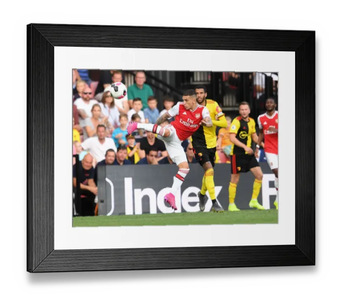 Framed Print : Torreira in Action: Arsenal vs. Watford, Premier League 2019-20 Framed Print : Torreira in Action: Arsenal vs. Watford, Premier League 2019-20