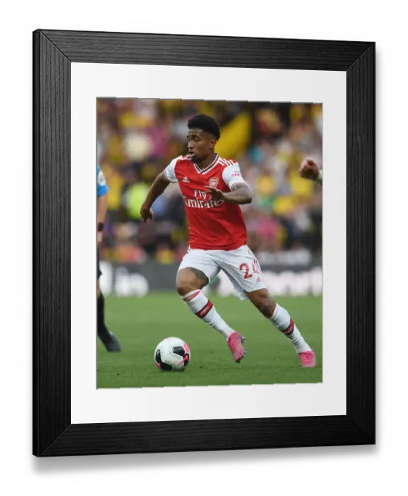 Framed Print : Nelson's Shining Debut: Arsenal's Victory Over Watford (September 2019) Framed Print : Nelson's Shining Debut: Arsenal's Victory Over Watford (September 2019)