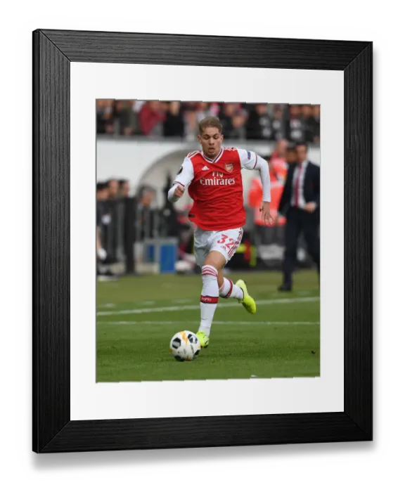 Framed Print : Arsenal vs. Eintracht Frankfurt: UEFA Europa League Showdown in Frankfurt