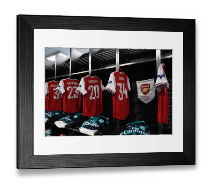 Framed Print : Arsenal in the Europa League: Preparing for Eintracht Frankfurt Showdown