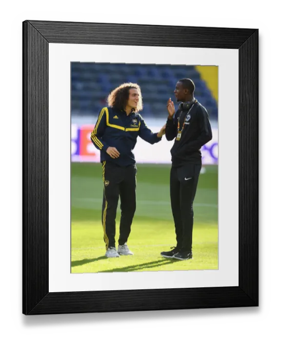 Framed Print : Guendouzi vs. Dicka: A Midfield Battle in the Europa League Clash between Eintracht Frankfurt and Arsenal Framed Print : Guendouzi vs. Dicka: A Midfield Battle in the Europa League Clash between Eintracht Frankfurt and Arsenal