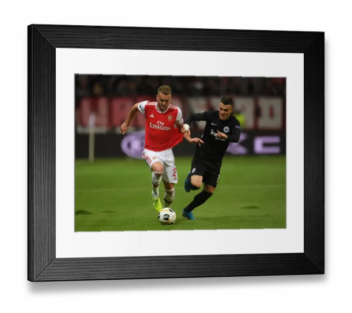 Framed Print : Chambers vs. Kostic: Battle in the Europa League - Arsenal vs. Eintracht Frankfurt (2019-20) Framed Print : Chambers vs. Kostic: Battle in the Europa League - Arsenal vs. Eintracht Frankfurt (2019-20)