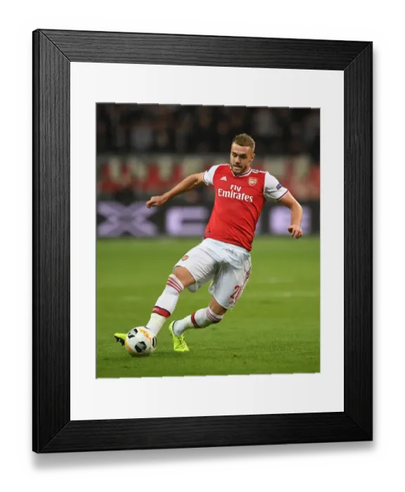 Framed Print : Arsenal's Calum Chambers in Action against Eintracht Frankfurt, UEFA Europa League 2019-20 Framed Print : Arsenal's Calum Chambers in Action against Eintracht Frankfurt, UEFA Europa League 2019-20