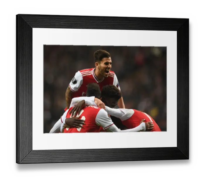 Framed Print : Dani Ceballos's Brace: Arsenal Cruise Past Eintracht Frankfurt in Europa League Framed Print : Dani Ceballos's Brace: Arsenal Cruise Past Eintracht Frankfurt in Europa League