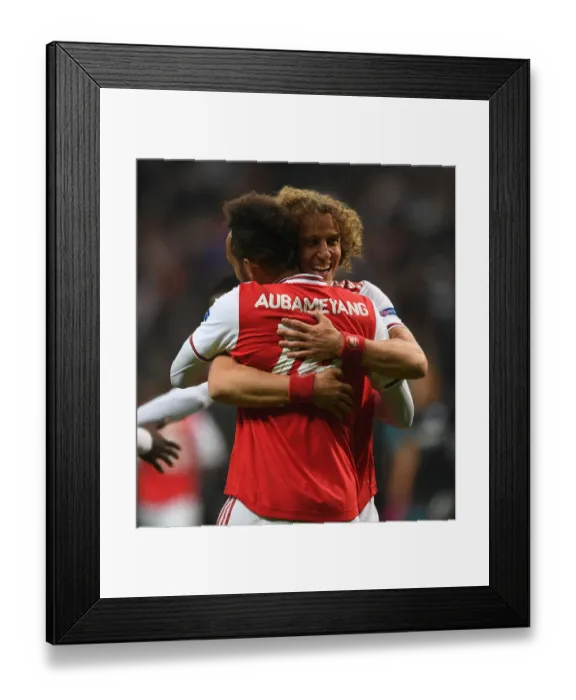 Framed Print : Aubameyang's Hat-Trick: Arsenal's Dominance over Eintracht Frankfurt in Europa League (Group F) Framed Print : Aubameyang's Hat-Trick: Arsenal's Dominance over Eintracht Frankfurt in Europa League (Group F)
