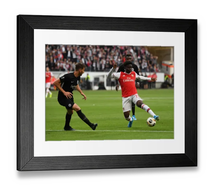 Framed Print : Bukayo Saka: Arsenal's Star Performer against Eintracht Frankfurt in UEFA Europa League 2019-20 Framed Print : Bukayo Saka: Arsenal's Star Performer against Eintracht Frankfurt in UEFA Europa League 2019-20