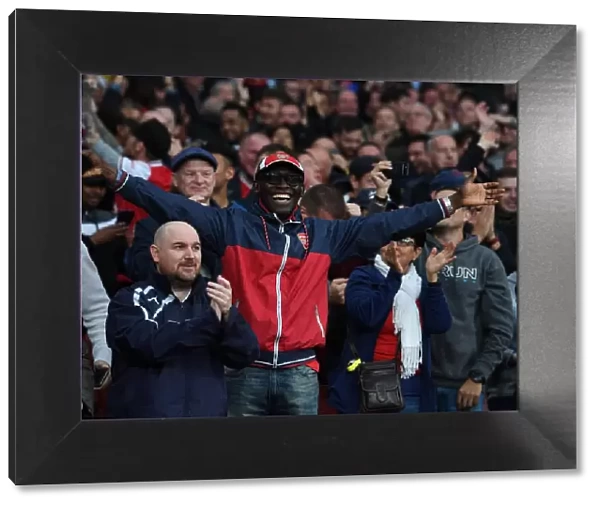 Arsenal's Triumphant Third Goal: Celebrating Victory in the Premier League 2019-20 (vs Aston Villa)