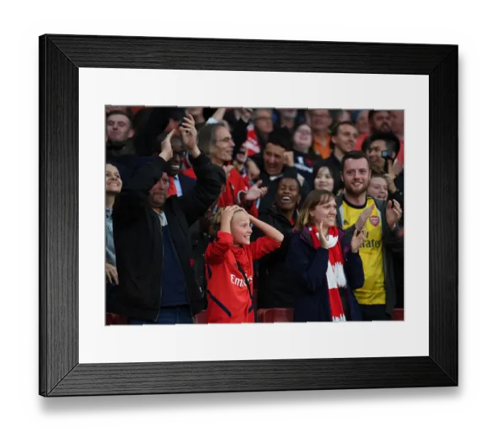Framed Print : Arsenal's Triumphant Three-Goal Comeback Against Aston Villa (2019-20)