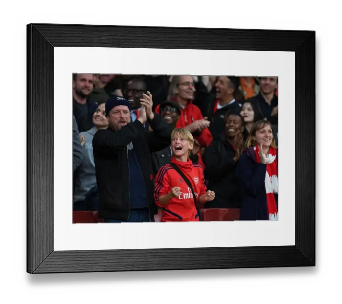 Framed Print : Arsenal Fans Triumph: The Thrilling Third Goal vs. Aston Villa (2019-20 Premier League) Framed Print : Arsenal Fans Triumph: The Thrilling Third Goal vs. Aston Villa (2019-20 Premier League)