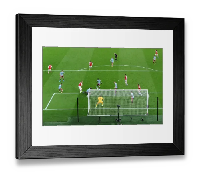 Framed Print : Calum Chambers's Game-Winning Goal: Arsenal's Victory over Aston Villa (2019-20 Premier League) Framed Print : Calum Chambers's Game-Winning Goal: Arsenal's Victory over Aston Villa (2019-20 Premier League)