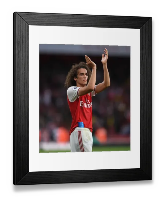 Framed Print : Arsenal's Guendouzi Reacts After Arsenal v Aston Villa Premier League Clash (2019-20) Framed Print : Arsenal's Guendouzi Reacts After Arsenal v Aston Villa Premier League Clash (2019-20)