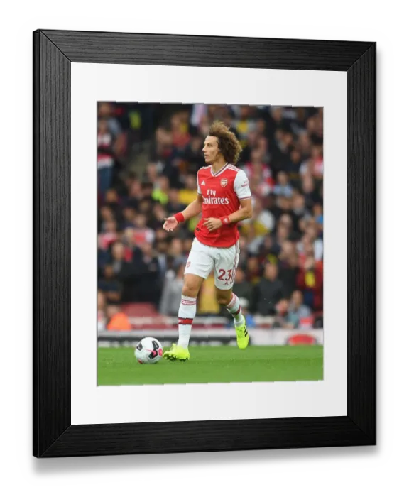 Framed Print : Arsenal's David Luiz in Action Against Aston Villa - Premier League 2019-20 Framed Print : Arsenal's David Luiz in Action Against Aston Villa - Premier League 2019-20