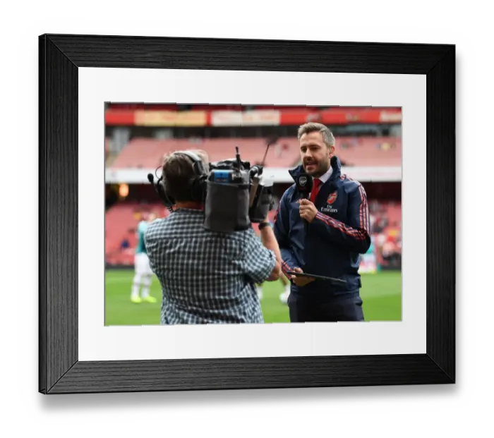 Framed Print : Arsenal vs Aston Villa: Nigel Mitchell Prepares for Premier League Showdown at Emirates Stadium