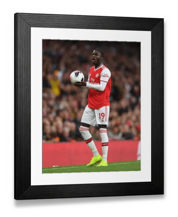 Framed Print : Pepe Shines: Arsenal's Dominant Display vs. Aston Villa Framed Print : Pepe Shines: Arsenal's Dominant Display vs. Aston Villa