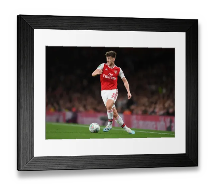 Framed Print : Arsenal's Kieran Tierney Shines in Carabao Cup Triumph over Nottingham Forest Framed Print : Arsenal's Kieran Tierney Shines in Carabao Cup Triumph over Nottingham Forest