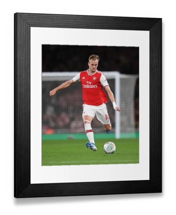 Framed Print : Arsenal vs. Nottingham Forest: Carabao Cup Third Round Showdown at Emirates Stadium