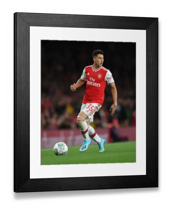 Framed Print : Martinelli Shines: Arsenal's Dominant Victory Over Nottingham Forest in Carabao Cup