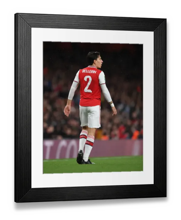 Framed Print : Arsenal's Bellerin Shines: Carabao Cup Battle against Nottingham Forest