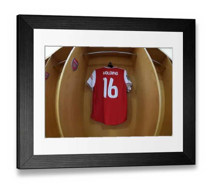Framed Print : Arsenal FC: Rob Holding's Pre-Match Ritual - Arsenal vs. Nottingham Forest, Carabao Cup 3rd Round Framed Print : Arsenal FC: Rob Holding's Pre-Match Ritual - Arsenal vs. Nottingham Forest, Carabao Cup 3rd Round