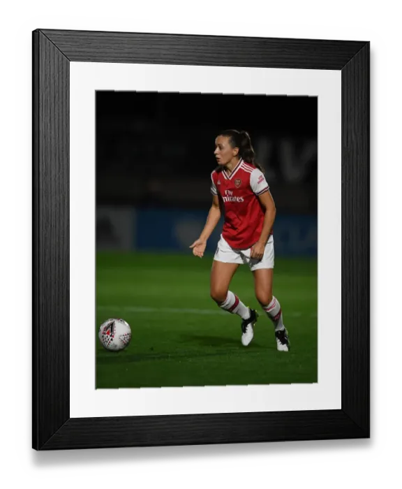 Framed Print : Arsenal Women vs Fiorentina Women: UEFA Champions League Clash at Meadow Park