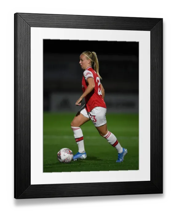 Framed Print : Arsenal Women vs Fiorentina Women: Showdown in UEFA Women's Champions League at Meadow Park