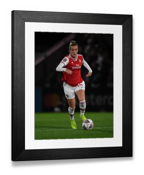 Framed Print : Arsenal Women vs Fiorentina Women: Showdown in UEFA Women's Champions League at Meadow Park Framed Print : Arsenal Women vs Fiorentina Women: Showdown in UEFA Women's Champions League at Meadow Park