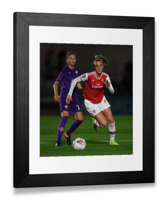 Framed Print : Arsenal Women vs Fiorentina Women: UEFA Champions League Showdown at Meadow Park Framed Print : Arsenal Women vs Fiorentina Women: UEFA Champions League Showdown at Meadow Park