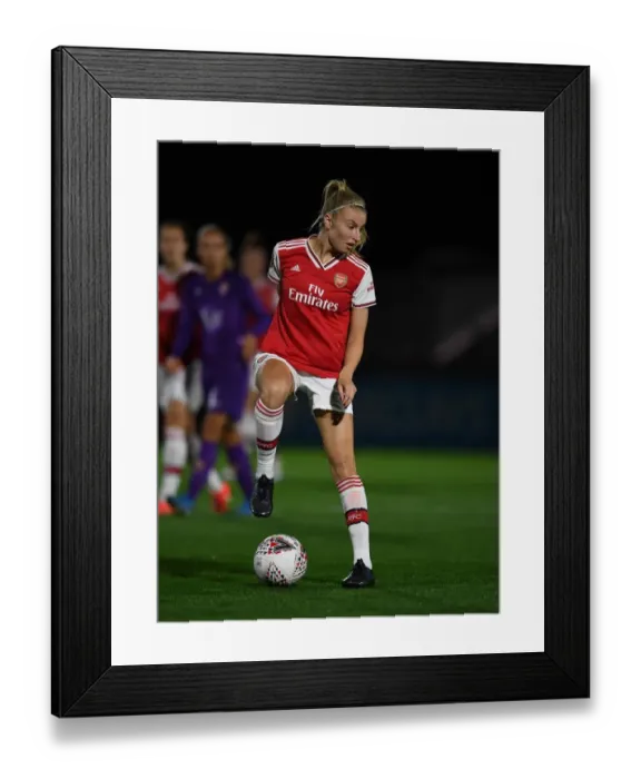 Framed Print : Arsenal Women vs Fiorentina Women: UEFA Women's Champions League Clash at Meadow Park Framed Print : Arsenal Women vs Fiorentina Women: UEFA Women's Champions League Clash at Meadow Park