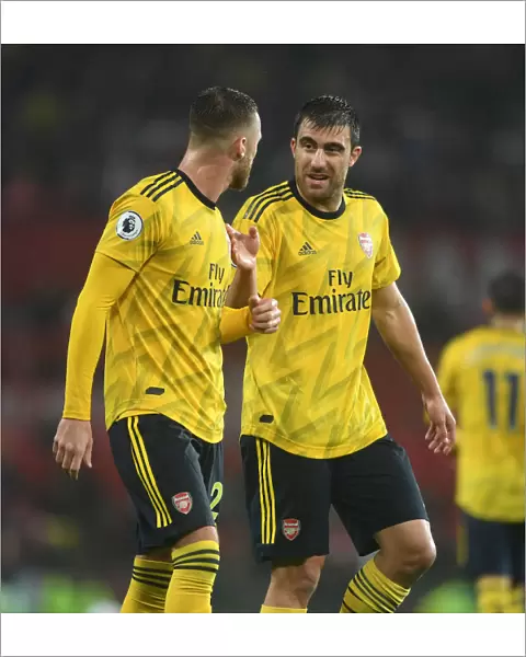 Sokratis Consoles Chambers: Manchester United vs. Arsenal, Premier League 2019-20