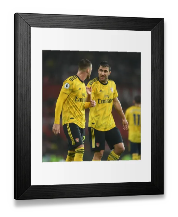 Framed Print : Sokratis Consoles Chambers: Manchester United vs. Arsenal, Premier League 2019-20 Framed Print : Sokratis Consoles Chambers: Manchester United vs. Arsenal, Premier League 2019-20