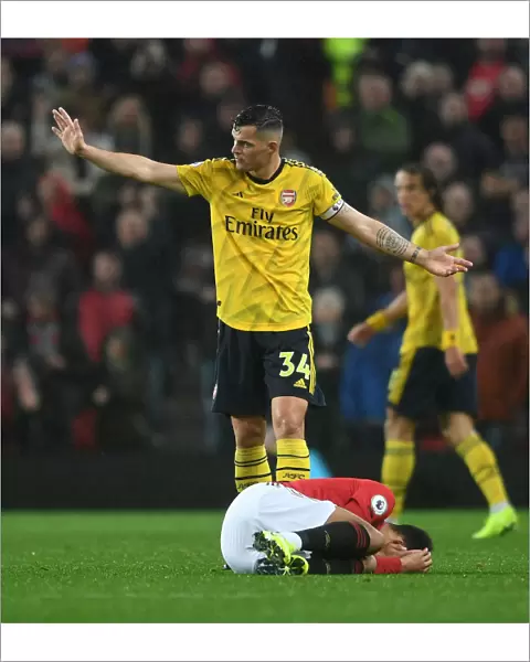 Xhaka at Old Trafford: Manchester United vs. Arsenal, Premier League 2019-20