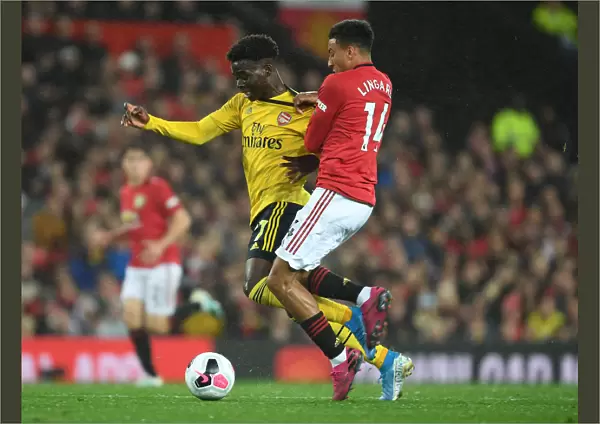Clash of Wings: Saka vs Young - Manchester United vs Arsenal Premier League Showdown
