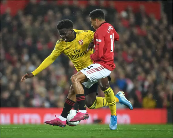 Clash of Wings: Saka vs Young - Premier League Battle at Old Trafford
