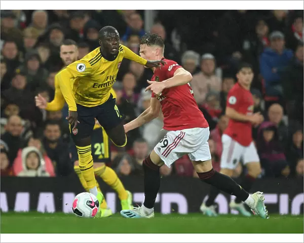 Pepe Foul: McTominay vs Arsenal's Nicolas Pepe (Manchester United vs Arsenal, Premier League 2019-20)