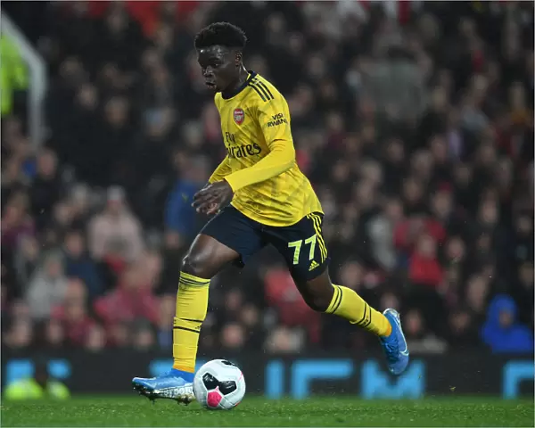 Bukayo Saka in Action: Manchester United vs. Arsenal, Premier League 2019-20