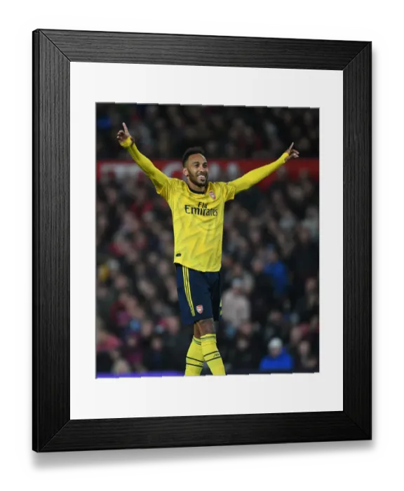 Framed Print : Aubameyang's Strike: Arsenal Triumphs Over Manchester United in the Premier League (September 30, 2019) Framed Print : Aubameyang's Strike: Arsenal Triumphs Over Manchester United in the Premier League (September 30, 2019)