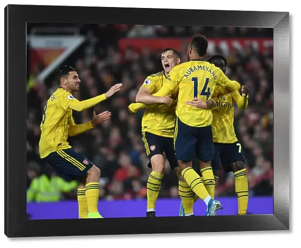 Aubameyang's Strike: Arsenal's Thrilling Victory Over Manchester United in the Premier League 2019-20