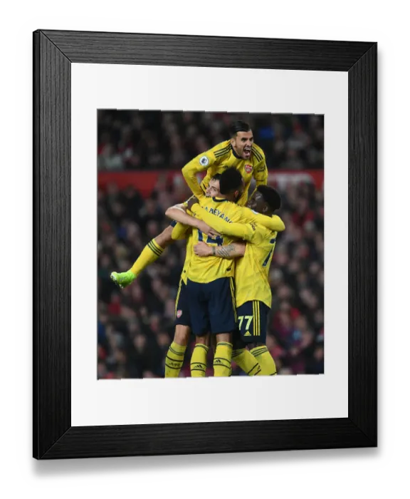 Framed Print : Aubameyang's Stunner: Arsenal's Dramatic Comeback Win Against Manchester United in the Premier League, 2019-20 Framed Print : Aubameyang's Stunner: Arsenal's Dramatic Comeback Win Against Manchester United in the Premier League, 2019-20