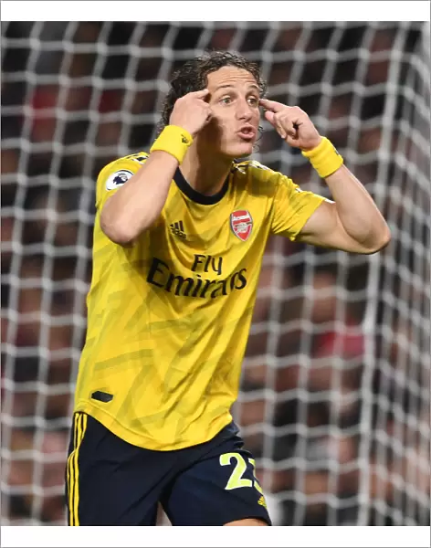 David Luiz in Action: Manchester United vs Arsenal, Premier League 2019-20
