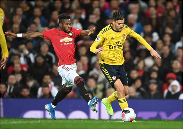 Dani Ceballos Breaks Past Fred: Manchester United vs. Arsenal, Premier League 2019-20