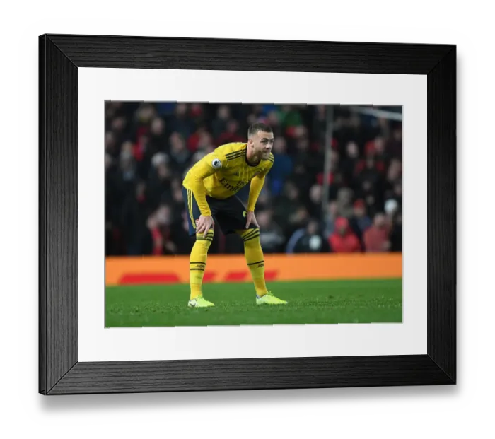 Framed Print : Battle of the Giants: Manchester United vs Arsenal at Old Trafford (September 2019) - Premier League Showdown