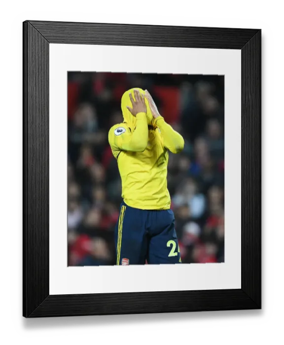 Framed Print : Reiss Nelson at Old Trafford: Arsenal's Young Star Faces Manchester United in Premier League Clash Framed Print : Reiss Nelson at Old Trafford: Arsenal's Young Star Faces Manchester United in Premier League Clash
