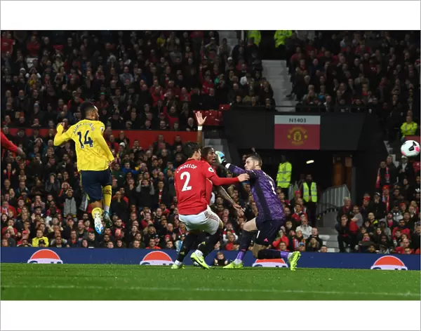 Aubameyang Scores: Manchester United vs. Arsenal, Premier League 2019-20