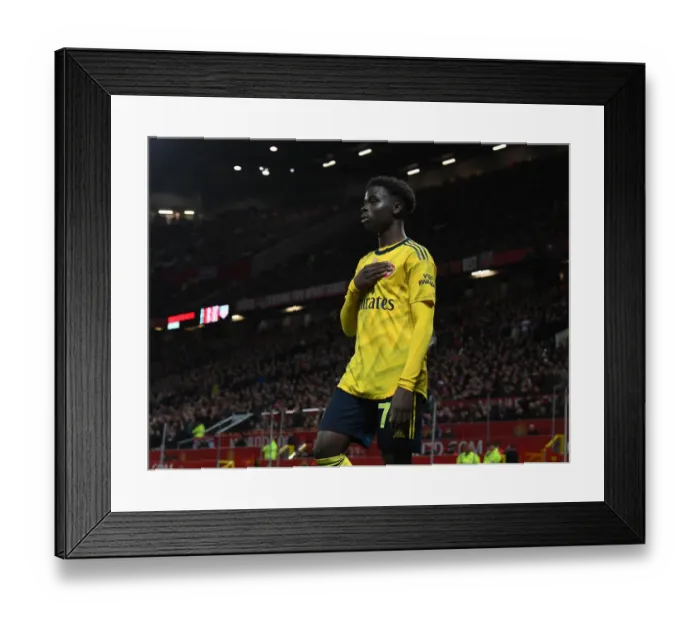 Framed Print : Battle of the Giants: Manchester United vs Arsenal at Old Trafford (September 2019) - Premier League Showdown