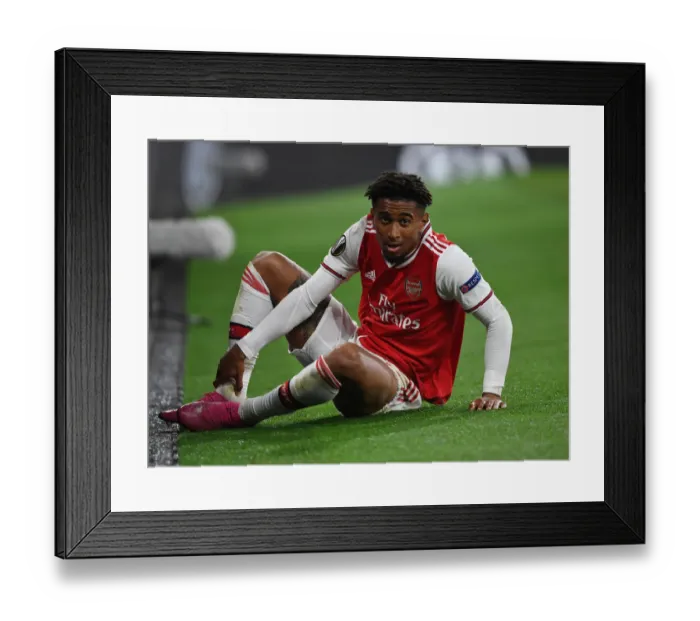 Framed Print : Reiss Nelson Shines: Arsenal's Domination of Standard Liege in Europa League Framed Print : Reiss Nelson Shines: Arsenal's Domination of Standard Liege in Europa League