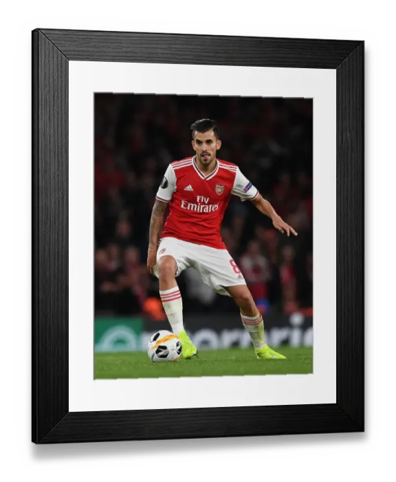 Framed Print : Dani Ceballos in Action: Arsenal vs Standard Liege, Emirates Stadium, 2019 Framed Print : Dani Ceballos in Action: Arsenal vs Standard Liege, Emirates Stadium, 2019
